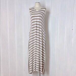 HUBERT GASSER Italian-Made Viscose Maxi Dress
